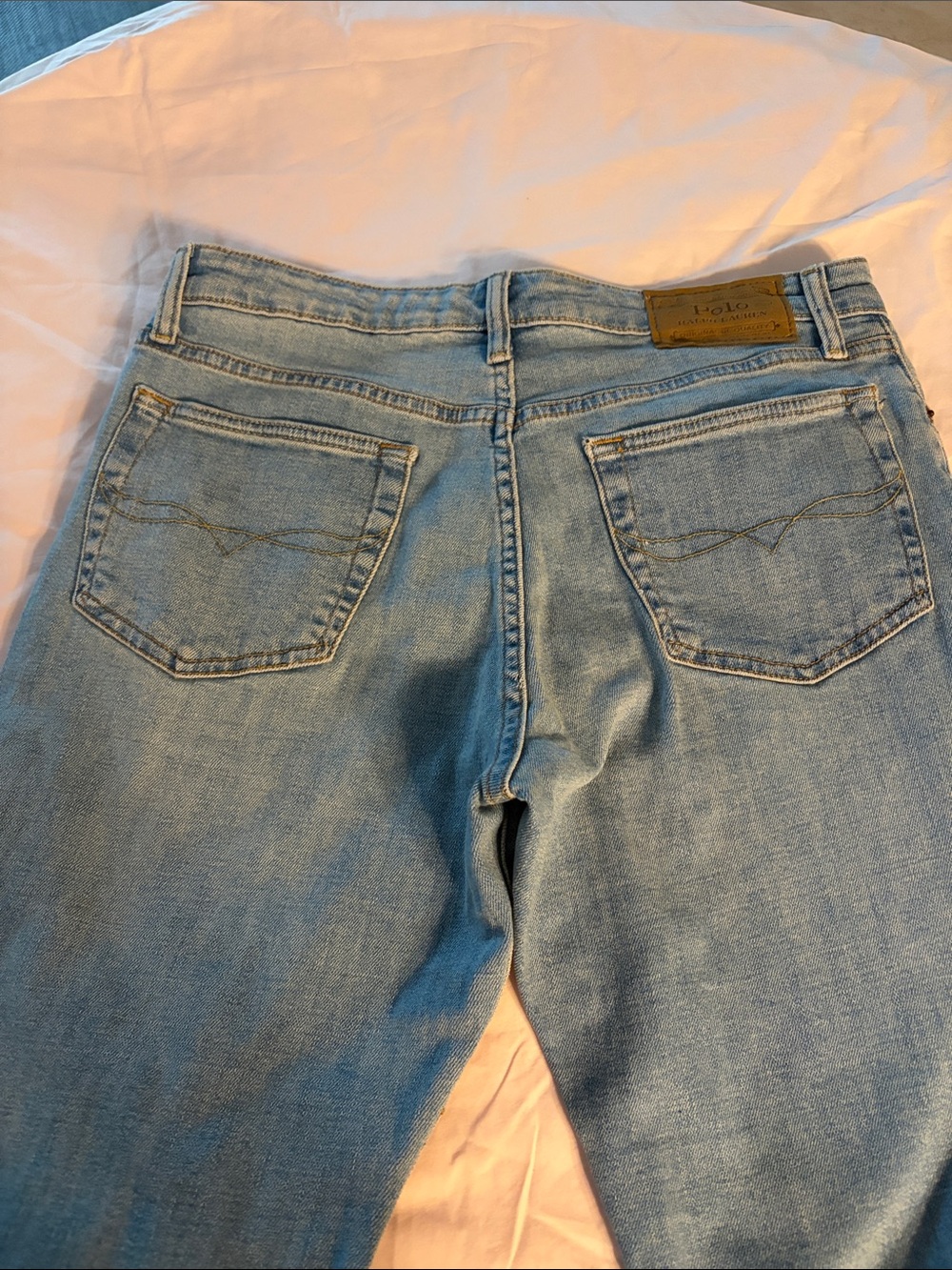 Polo by Ralph Lauren Light Blue Denim Jeans - Picture 4 of 5